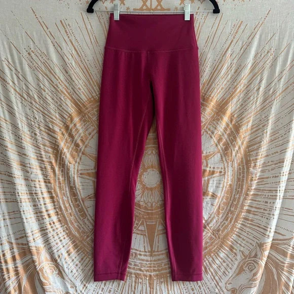 Lululemon Wunder Train Contour Fit 25” Leggings in Pomegranate size 4 - Picture 7 of 11